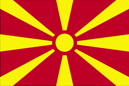 Mazedonien Flagge