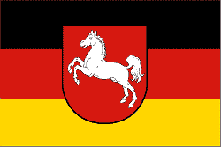 Flagge Niedersachsens