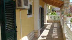 Appartemnet Croatie balcon